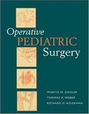 Tapa de Operative pediatric surgery