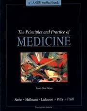 Tapa de The principles and practice of medicine