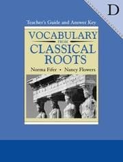 Tapa de Vocabulary from classical roots