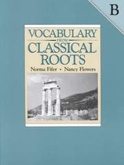 Tapa de Vocabulary from classical roots