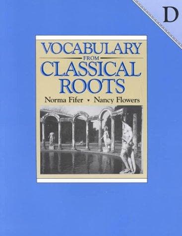 Tapa de Vocabulary from Classical Roots - D