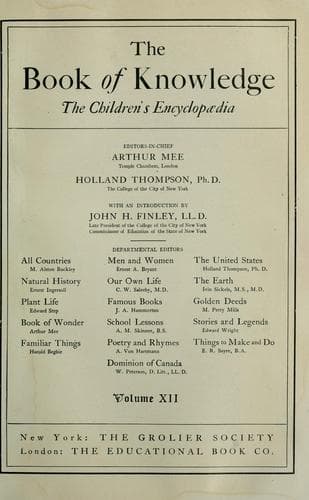 Tapa de The Book of knowledge