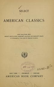 Tapa de Select American classics
