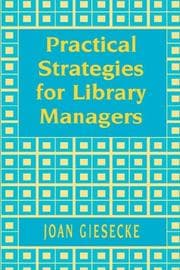 Tapa de Practical strategies for library managers