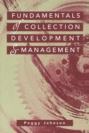 Tapa de Fundamentals of Collection Development & Management