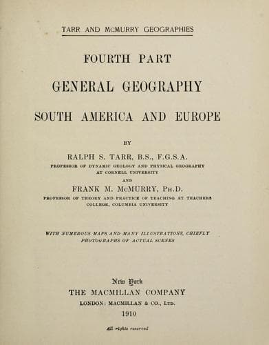 Tapa de General geography