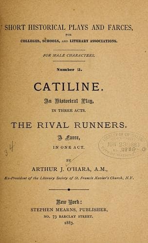 Tapa de Catiline ...