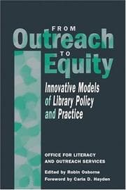 Tapa de From outreach to equity