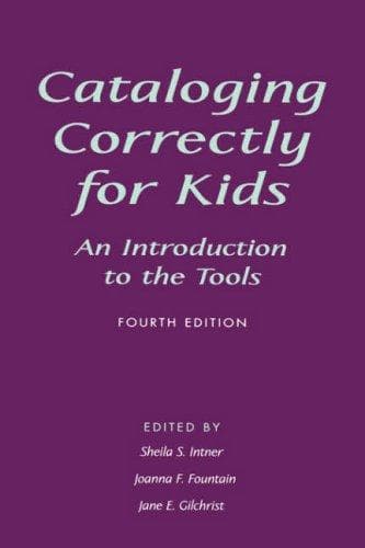Tapa de Cataloging correctly for kids