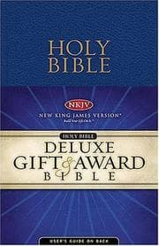 Tapa de NKJV Gift and Award Bible