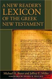 Tapa de A new reader's lexicon of the Greek New Testament