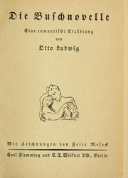 Tapa de Die Buschnovelle