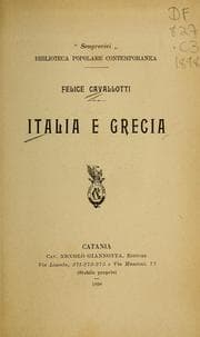 Tapa de Italia e Grecia