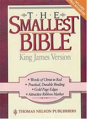 Tapa de Smallest Bible