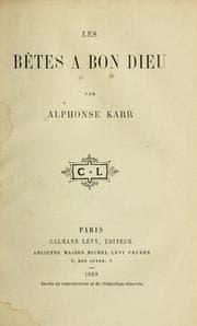 Tapa de Les bêtes à bon Dieu