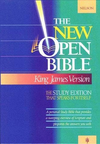 Tapa de New Open Bible