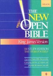Tapa de New Open Bible