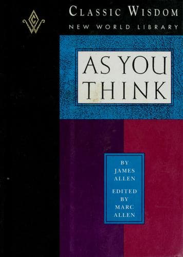Tapa de As you think