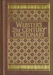 Tapa de Webster's 21st century dictionary