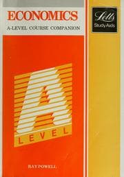 Tapa de A-level economics