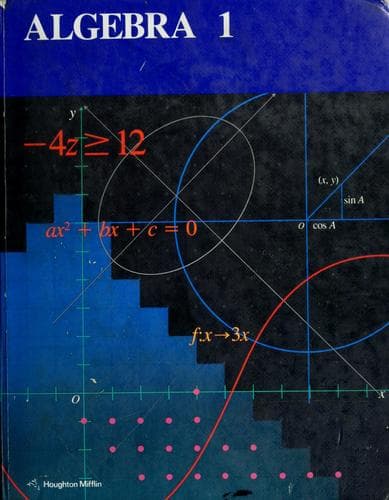 Tapa de Algebra 1
