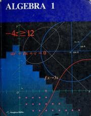 Tapa de Algebra 1
