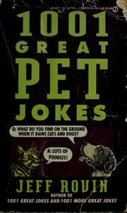 Tapa de 1001 Great Pet Jokes
