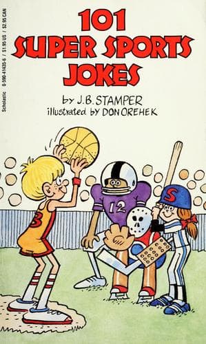 Tapa de 101 super sports jokes