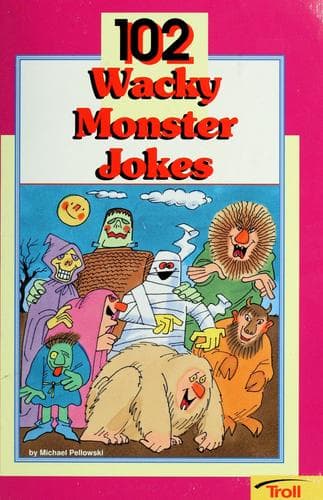 Tapa de 102 wacky monster jokes