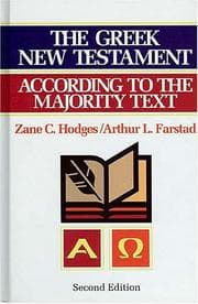 Tapa de The Greek New Testament according to the Majority Text