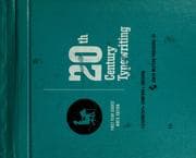 Tapa de 20th century typewriting, complete course