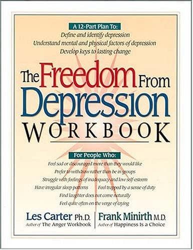 Tapa de The freedom from depression workbook
