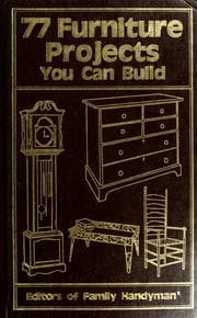 Tapa de 77 furniture projects you can build