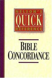 Tapa de Bible concordance