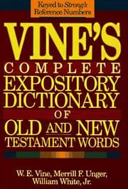 Tapa de Complete expository dictionary of Old and New Testament words