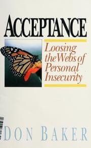 Tapa de Acceptance loosing the webs of personal insecurity