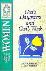 Tapa de Biblical ministries through women : God's daughters and God's work