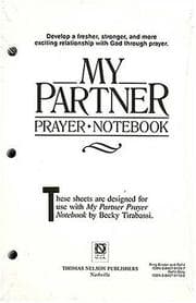Tapa de My Partner Prayer Notebook