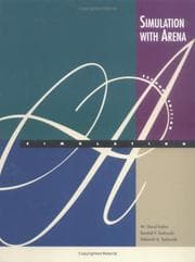 Tapa de Simulation with Arena with CD-ROM