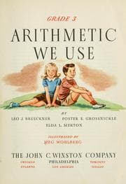 Tapa de Arithmetic we use