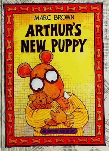 Tapa de Arthur's new puppy