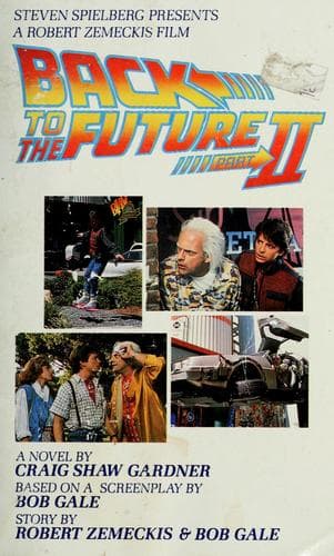Tapa de Back to the future part II