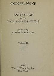 Tapa de Anthology of the world's best poems