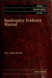 Tapa de Bankruptcy evidence manual