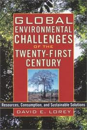 Tapa de Global Environmental Challenges of the Twenty-First Century