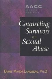 Tapa de Counseling survivors of sexual abuse