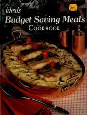 Tapa de Budget Saving Meals Cookbook