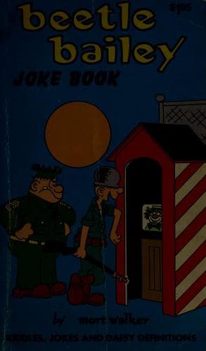 Tapa de Beetle Bailey joke book