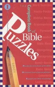 Tapa de The Complete Book of Bible Puzzles #1