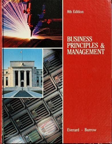 Tapa de Business principles & management